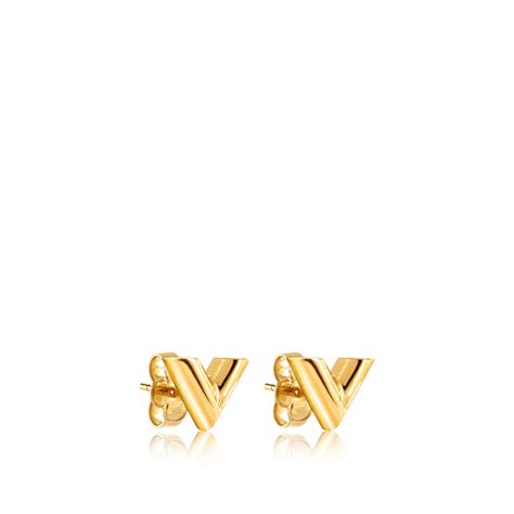 lv oorbellen v prijs|Essential V Stud Earrings S00 .